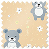 Teddy Trails, Cream - Roller Blind